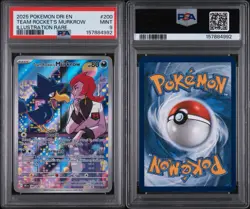 Pokemon Team Rocket’s Murkrow 200/182 PSA 9 - Image 1