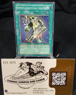 Yu-Gi-Oh! Opti-Camouflage Armor DR2-EN147 Common LP - Image 1
