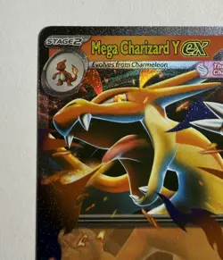 Mega Charizard Y ex ME: Mega Evolution Promo 030 Promo Pokemon Holo Near Mint - Image 2