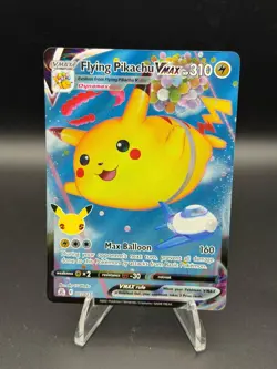 Flying Pikachu VMAX 007/025 Holo VMAX Rare Celebrations Pokemon Near Mint - Image 1