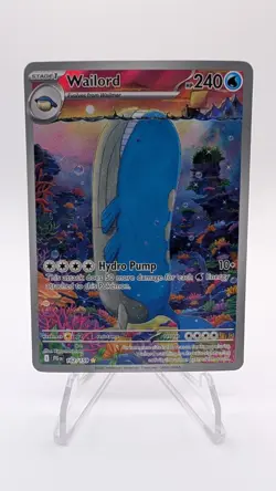 Pokemon TCG - Wailord 162/159 Sv09: Journey Together Holo Illustration Rare - Image 1