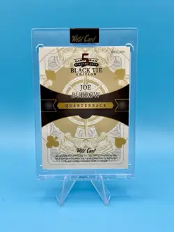 2026 Wild Card 5 Card Draw Black Tie Edition - Joe Burrow 1/1 Mirror - Image 2