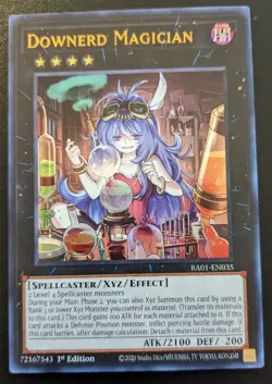 Downerd Magician RA01-EN035 1st Edition Ultra Rare Rarity Collection Yu-Gi-Oh! - Image 1