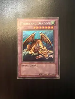 Yugioh Thousand Dragon Secret Rare MRD-143 - Image 1