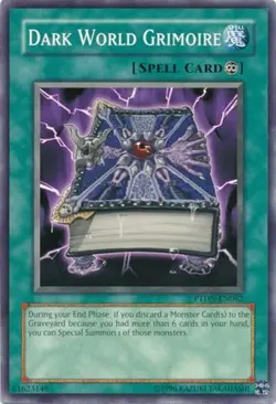Dark World Grimoire - PTDN-EN062 - Common - Unlimited Edition x1 - Lightly Playe - Image 1
