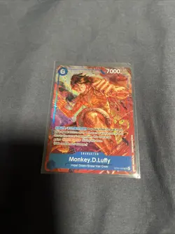 2023 One Piece Monkey D. Luffy OP02-062 SR Alt Art - Paramount War Super Rare - Image 1