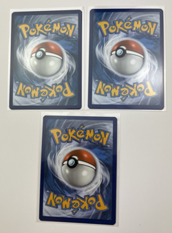 3 Card Lot scraggy scrafty common Reverse Holo Pokemon TCG basic stage 1 - Image 2