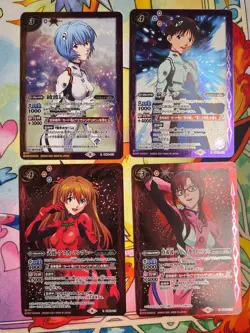 Battle Spirits TCG card Evangelion rei asuka mary shinji R Japanese - Image 1