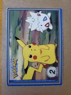Pikachu #25 - Burger King Pokemon Promo Trading Card Near Mint - Image 2