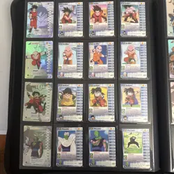 Dbz Ccg TCG Score Complete Limited 28 Card Saiyan Saga Starter Personality Set - Image 1