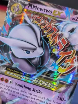 Pokemon TCG Breakthrough Mega Mewtwo EX Card 63/162 NM - Image 1