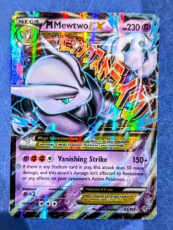 Pokemon TCG Breakthrough Mega Mewtwo EX Card 63/162 NM - Image 2