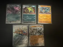 45 Card Mixed Condition Pokemon Lot. Holos Reverse Holos Full Art And Stamped - Image 1