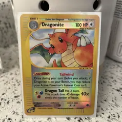 Dragonite 9/165 Holo Rare Expedition Pokemon Card - Image 1