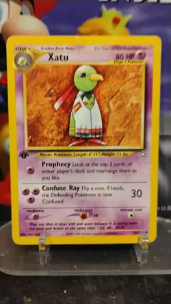 XATU Neo Genesis Series POKEMON 1st Edition Non-Holo 2000 Trading Card 52/111 - Image 1