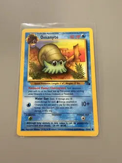 Pokemon TCG Omanyte 52/62 - Fossil Set (1999 WOTC) - Vintage Card - Image 3