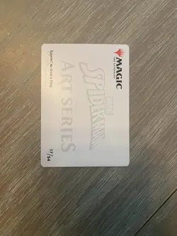 🔮 MTG: Kapow! Signed Art Card 17/54 (Gold-Stamped Signature) - Image 2