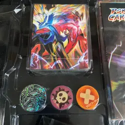 Pokemon Card Game XY Super Legend Set Xerneas/Yveltal EX DECK SLEEVES/BOX/EXTRAS - Image 5