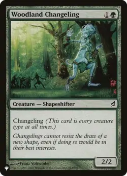 Woodland Changeling - Near Mint MTG The List - Image 1