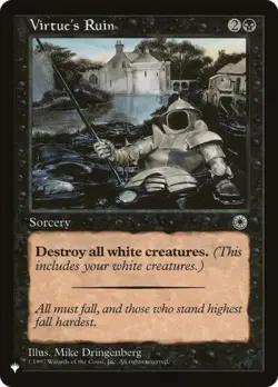 Virtue's Ruin - Near Mint MTG The List - Image 1