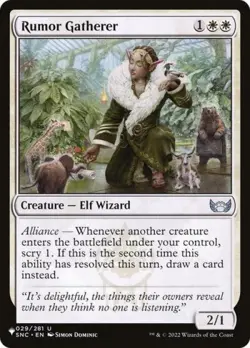 Rumor Gatherer - Near Mint MTG The List - Image 1