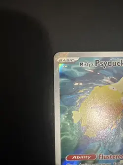 Misty's Psyduck 193/182 Illustration Rare Pokemon TCG Destined Rivals NM - Image 2