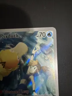 Misty's Psyduck 193/182 Illustration Rare Pokemon TCG Destined Rivals NM - Image 3