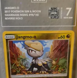 The Pokemon Company Jangmo-o 98/145 SM-Guardians Rising Reverse Holo TAG 7 - Image 3