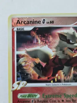 Pokemon Arcanine G 15/147 Platinum Crosshatch Holo League Promo Tcg - Image 4