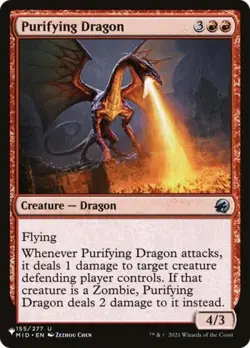 Purifying Dragon - Near Mint MTG The List - Image 1