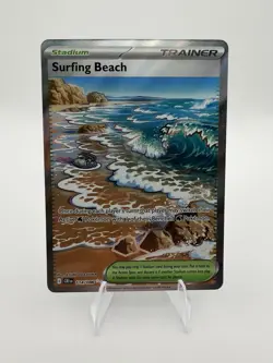 Pokemon TCG Chaos Rising: Surfing Beach 114/086 NM - Image 1