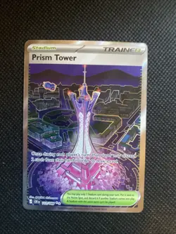 Pokemon TCG Prism Tower Chaos Rising 111/086 Holo Trainer Full Art NM/Better - Image 1