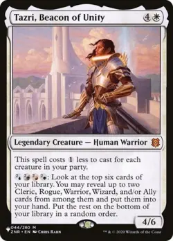 Tazri, Beacon of Unity (ZNR) - Near Mint MTG The List - Image 1