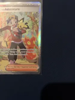 Pokemon TCG Ethan's Adventure Trainer-Supporter 236/182 Sv10 Holo Full Art Eng - Image 3