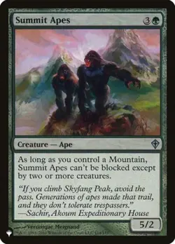 Summit Apes - Near Mint MTG The List - Image 1