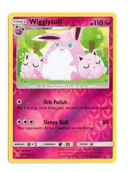 Wigglytuff 135/214 Rare Reverse Holo SM - Unbroken Bonds Pokemon NM - Image 1