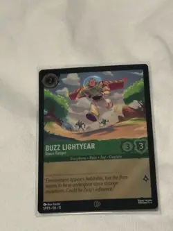 Disney Lorcana TCG Buzz Lightyear AMC Promo Toy Story 5 Holo Foil Rare 57/P3 - Image 1