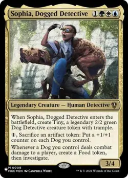 Sophia, Dogged Detective (MKC) - Near Mint MTG The List - Image 1