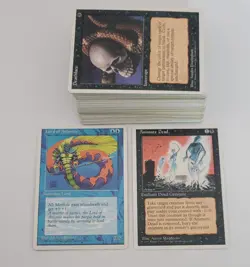 MTG Magic 4th Edition Lot of 89 Cards (lots of rares) MP LP All Pictured - Image 1