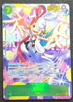 Uta (Alt Art) EB03-061 SEC ONE PIECE Heroines Edition - ONE PIECE Card ENGLISH - Image 1