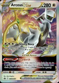 Arceus VSTAR - Holo Promo SWSH: Sword & Shield Promo Cards SWSH307 NM - Image 1