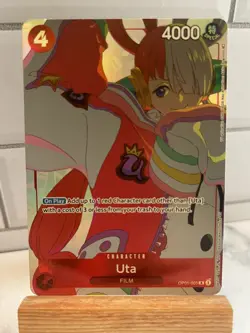 Uta - OP01-005 - Alt Art Parallel - Gift Collection Promo - One Piece Card Game - Image 1