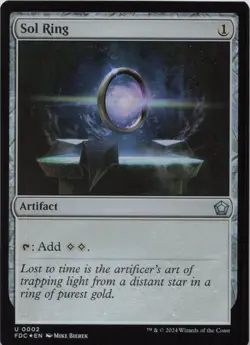 Sol Ring FOIL U Commander: Foundations 2 MTG - Image 1
