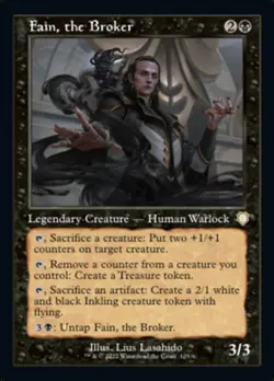 Fain, the Broker (Retro) [The Brothers' War Commander] - Image 1