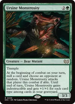 MTG Duskmourn: House of Horror Commander - Ursine Monstrosity - Image 1