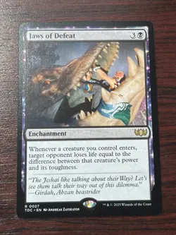 1x JAWS OF DEFEAT - Commander - MTG - Magic the Gathering - Image 1