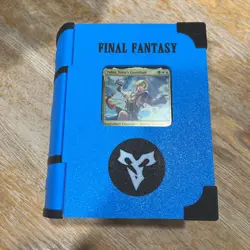 MTG Commander Deck Box - Final Fantasy Themed Commander Display Customizable - Image 1