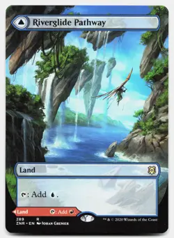 Riverglide Pathway (Borderless) Zendikar Rising Regular - Image 1
