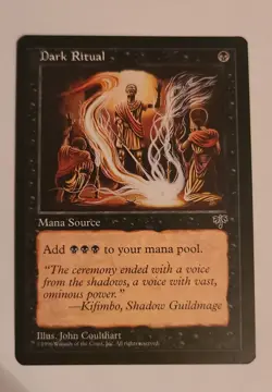 MTG Magic the Gathering Dark Ritual (116/351) Mirage NM - Image 1