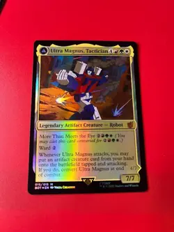 1x FOIL ULTRA MAGNUS, TACTICIAN - Transformers - MTG - Magic the Gathering - Image 1